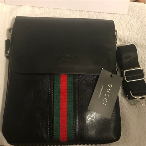 gucci leather bag for men|cheapest Gucci men's bag.